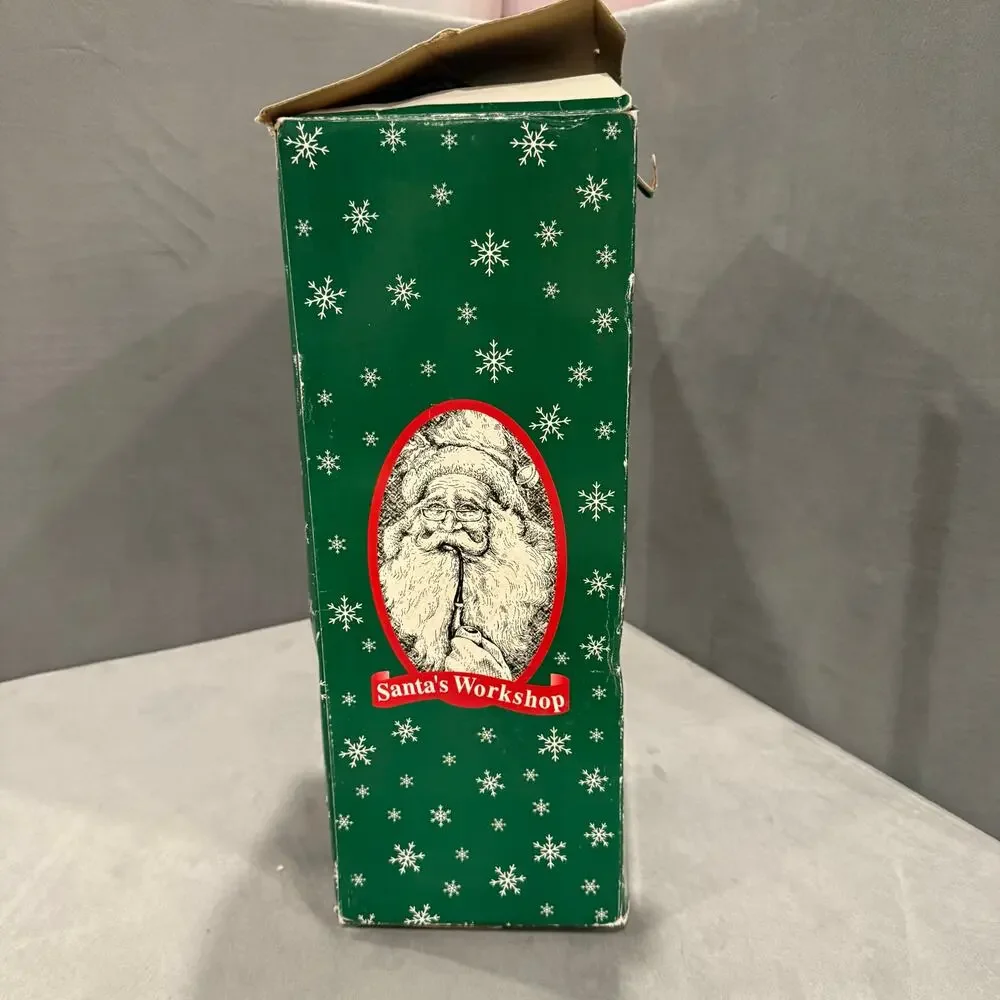 Vintage Santas Workshop Holiday Christmas Decoration Figure Doll 20